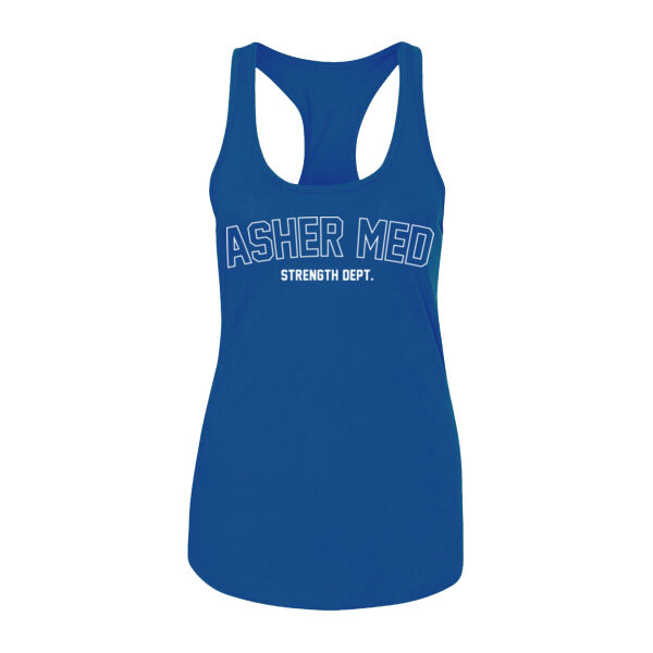 STRENGTH DEPT - WOMEN'S FITTED TANK TOP - $QU7SVG$ Thumbnail